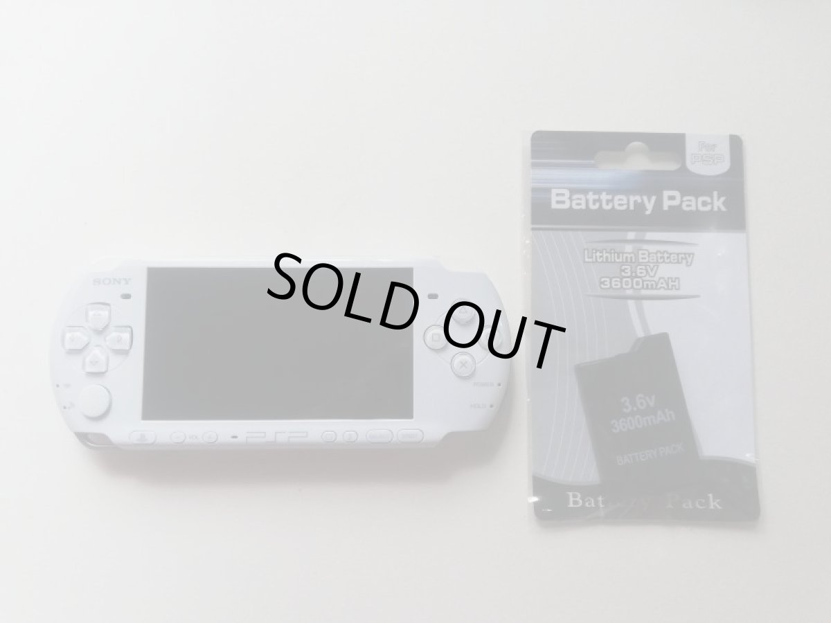 画像1: PSP-3000 パール・ホワイト　箱説無　PSPプレイステーションポータブル (1)