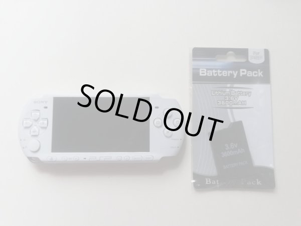 PSP-3000 パール・ホワイト 箱説無 PSPプレイステーションポータブル