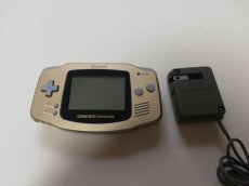 画像1: ゲームボーイアドバンス 本体ゴールド　充電器セット　箱説無　GBAアドバンス (1)