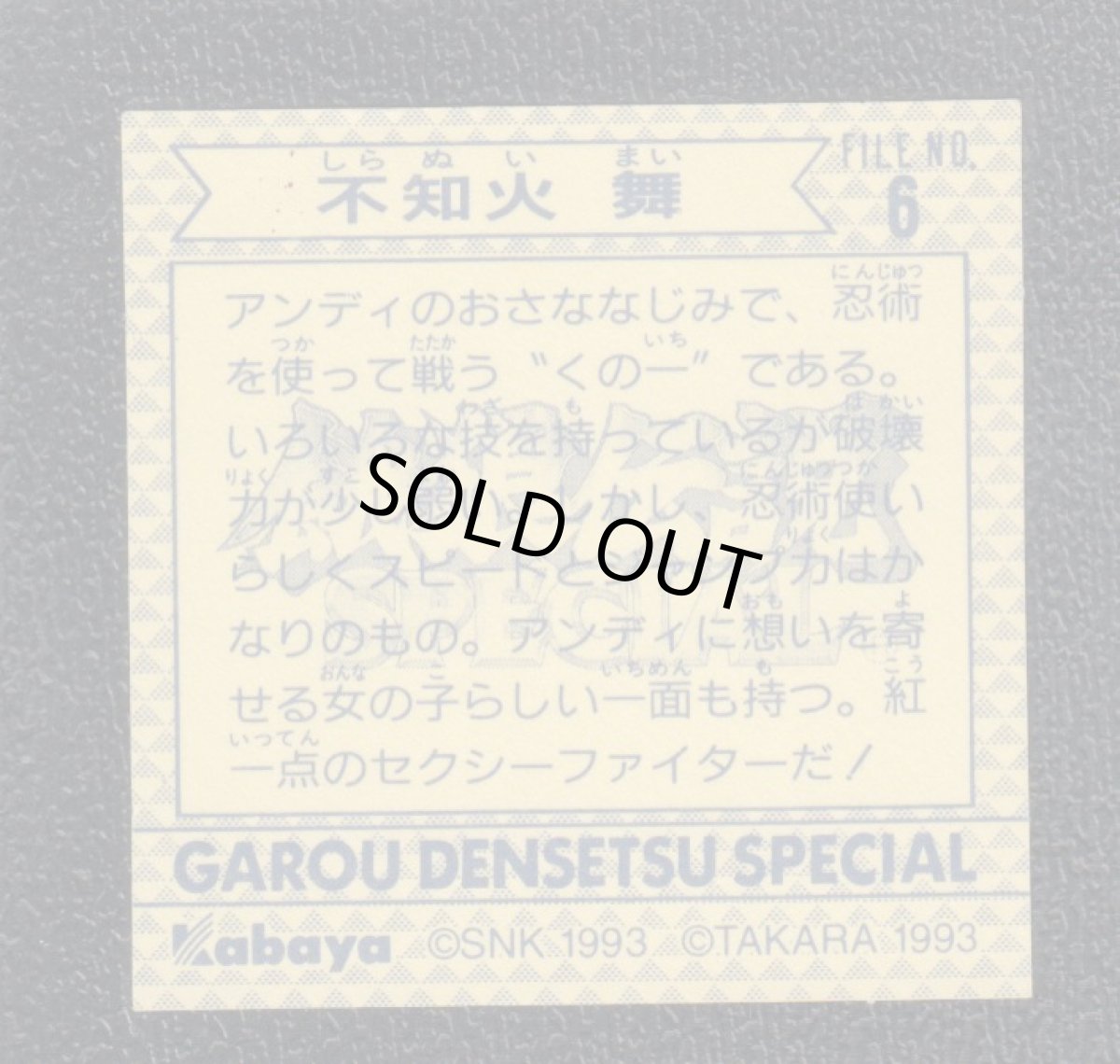 画像2: 不知火・舞　餓狼伝説　カバヤkabaya (2)