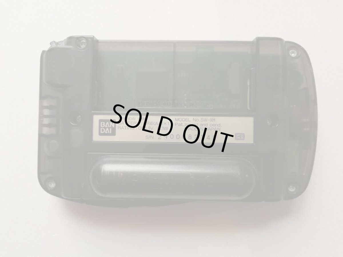 画像4: ワンダースワン本体　スケルトンブラック　箱説無　WSワンダースワン (4)