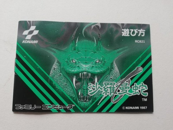 沙羅曼蛇 カード箱説有 FCファミコン - 遊戯屋