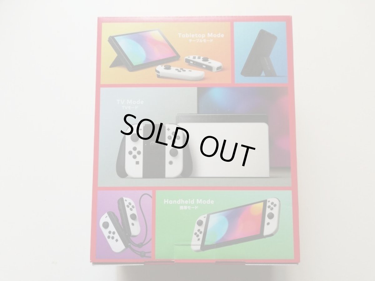 画像2: NintendoSwitch ニンテンドースイッチ 有機EL 本体ホワイト HEG-S-KAAA　新品未使用 (2)