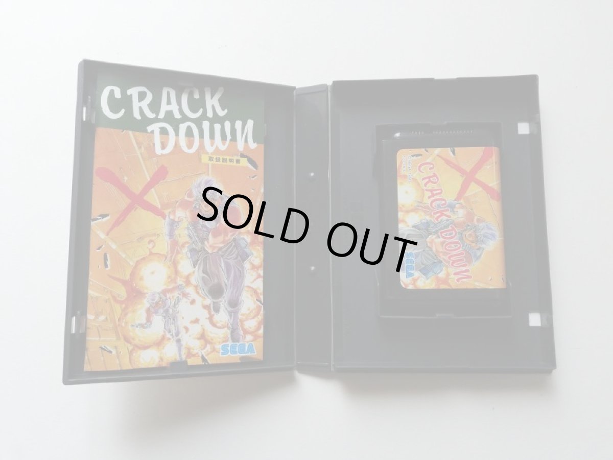 画像4: クラックダウン　箱説有　MDメガドライブ　管理6m2 (4)