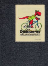 画像1: Cyclesaurus  ロッテ　saurusシール (1)