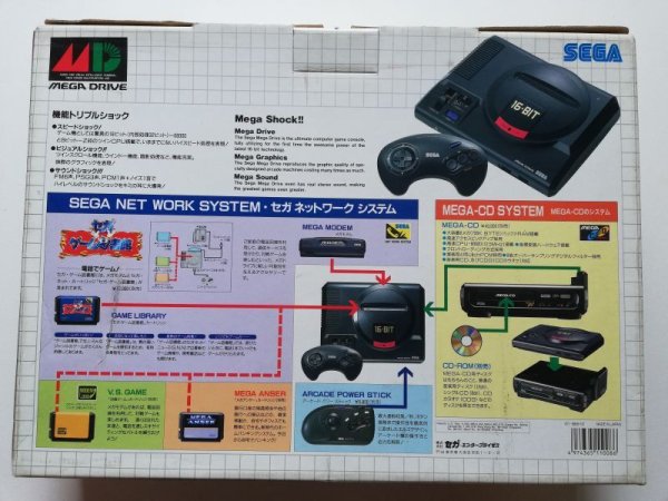 メガドライブ本体 箱説有 MDメガドライブ 管理t1-2 - 遊戯屋