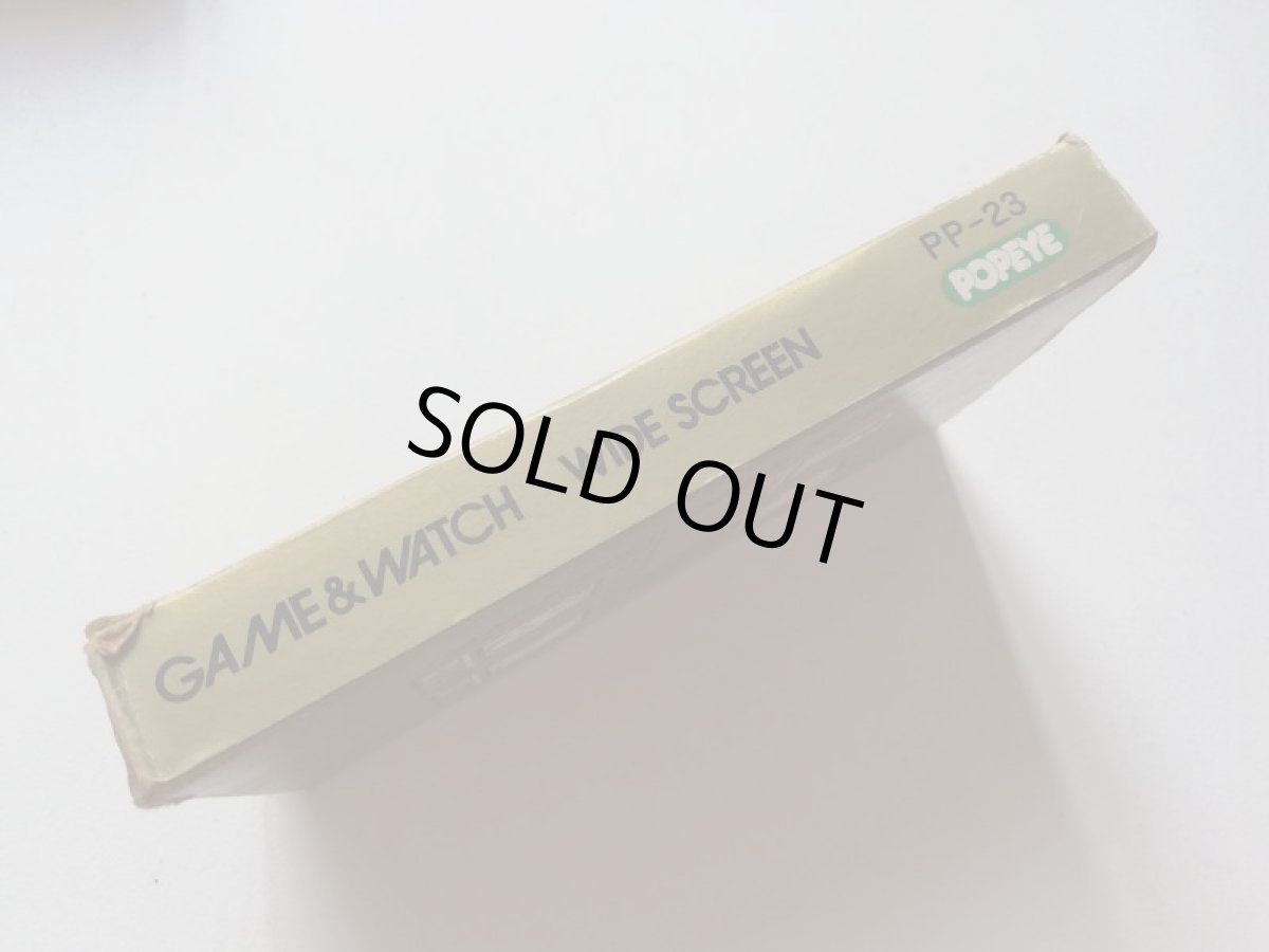 画像4: ポパイ POPEYE 箱説有 ゲームウォッチ 管理9m1 (4)