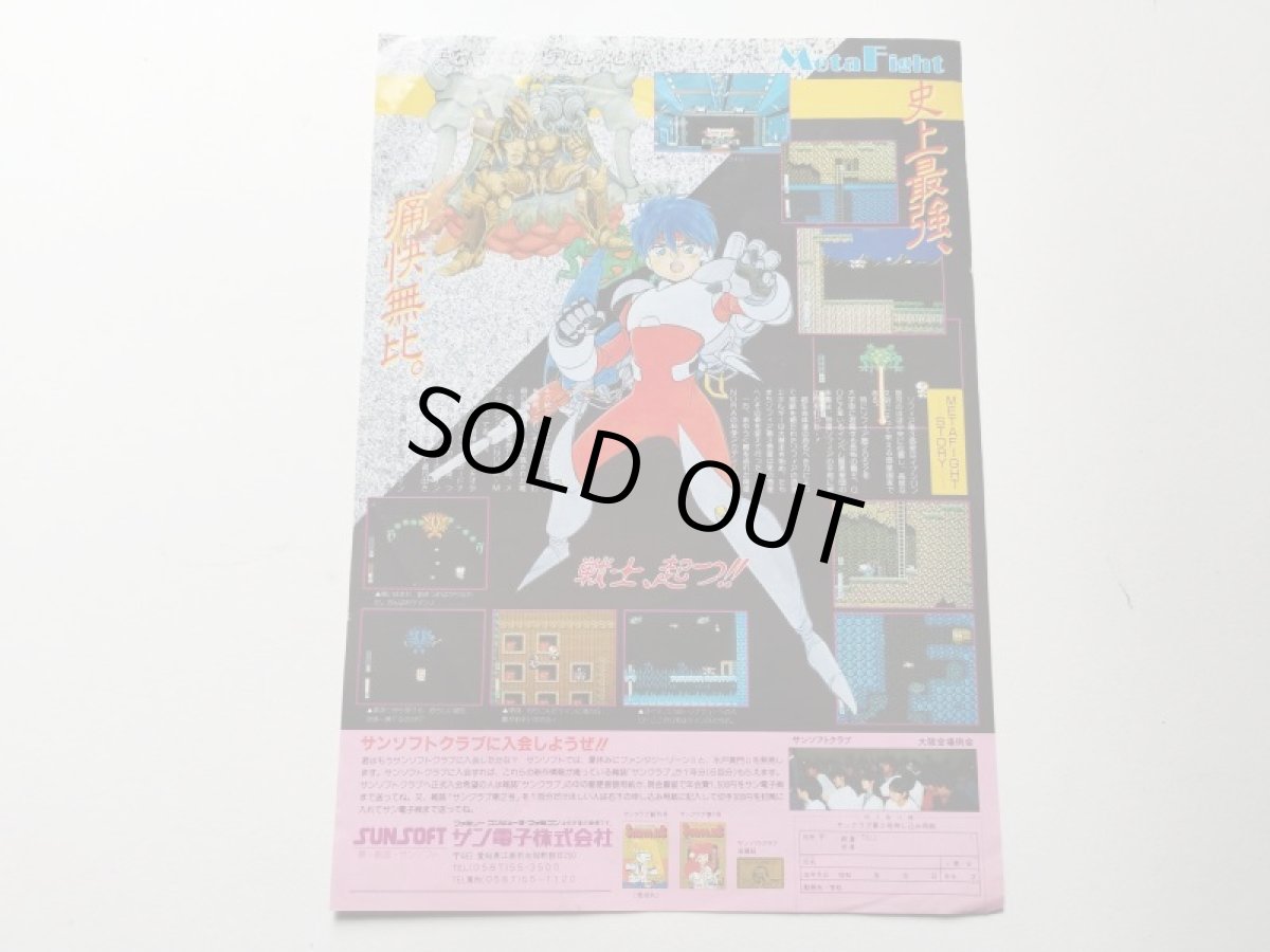 画像2: メタファイト　チラシ (2)