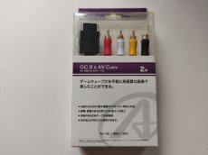 画像1: GC／N64／SFC用 S&AVケーブル 2M　ANS-H003【管理6h7】 (1)