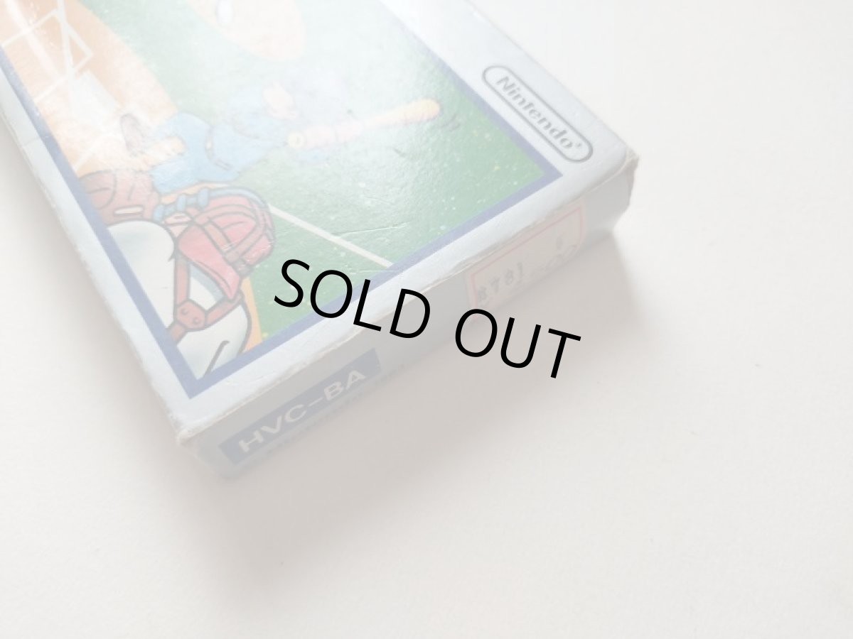 画像4: ベースボール　箱説有　FCファミコン【管理8m4】 (4)