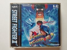画像1: ストリートファイターIIダッシュ　葉書箱説有　PCエンジン【管理4N4】 (1)