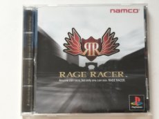 画像1: レイジレーサー　帯葉書チラシ箱説有　PS1プレイステーション【管理7h5】 (1)