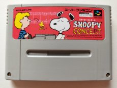 画像1: 【美品評価価格】スヌーピーコンサート　箱説無　FCスーパーファミコン【管理1-16】 (1)