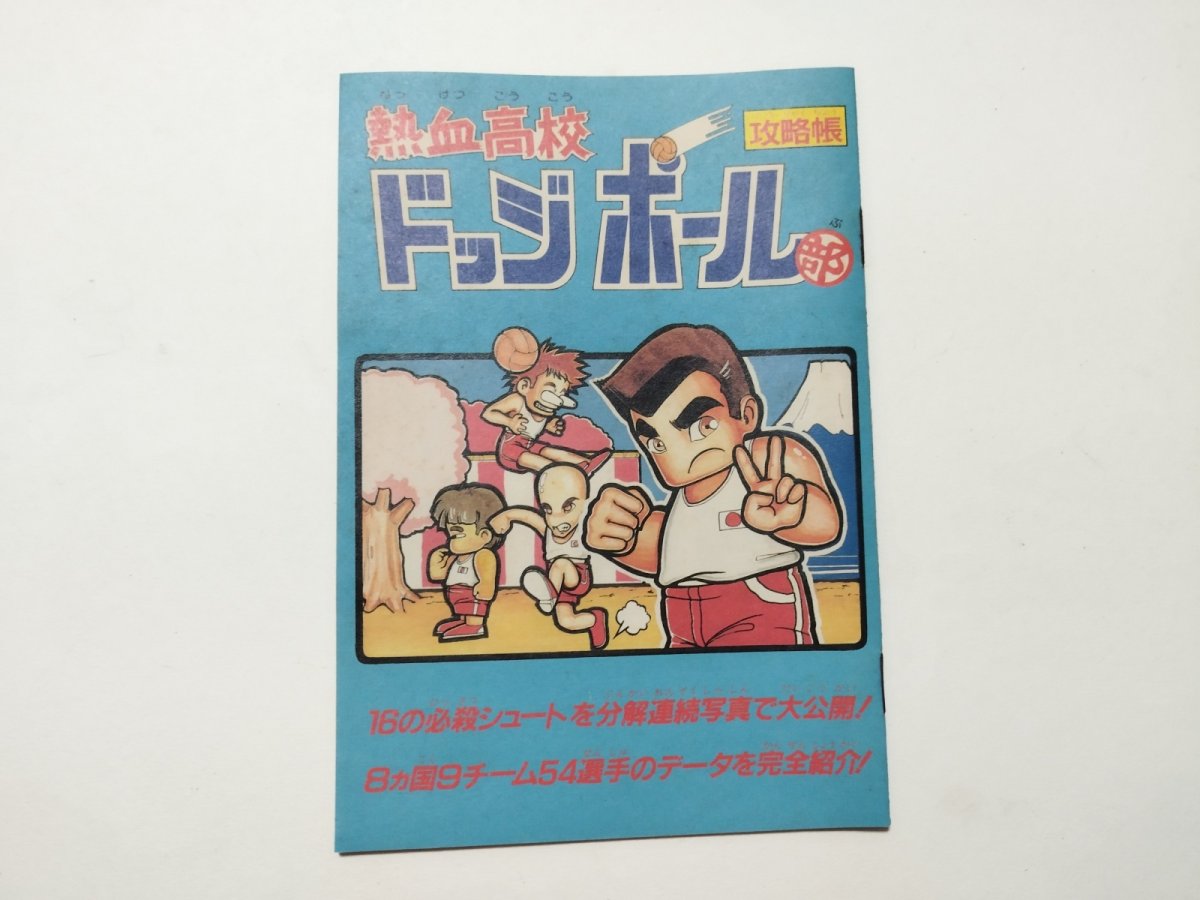 画像1: 熱血高校ドッジボール部 攻略帳　付録【管理5m7】 (1)
