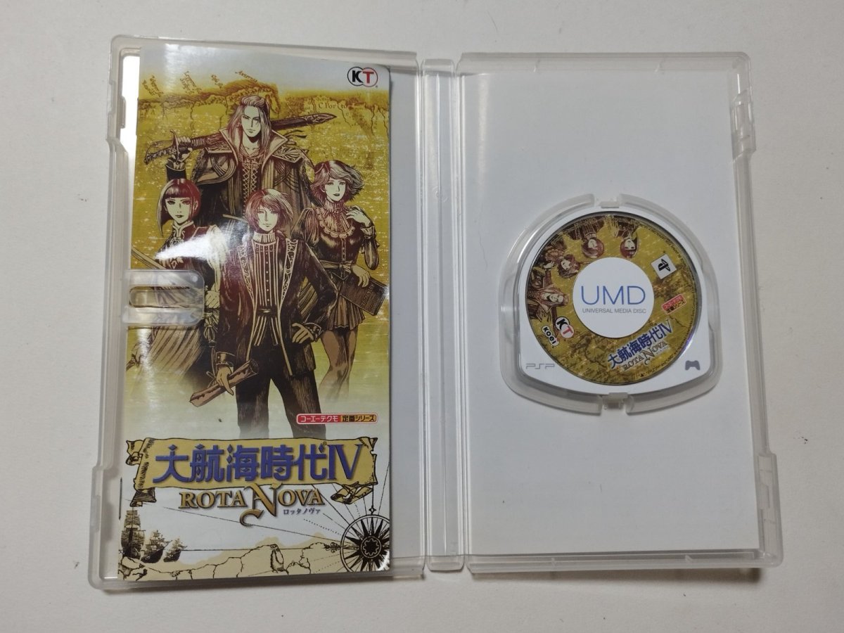 画像2: 大航海時代IV ROTA NOVA ロッタ ノヴァ 箱説有 PSPプレイステーションポータブル【管理9h6】 (2)