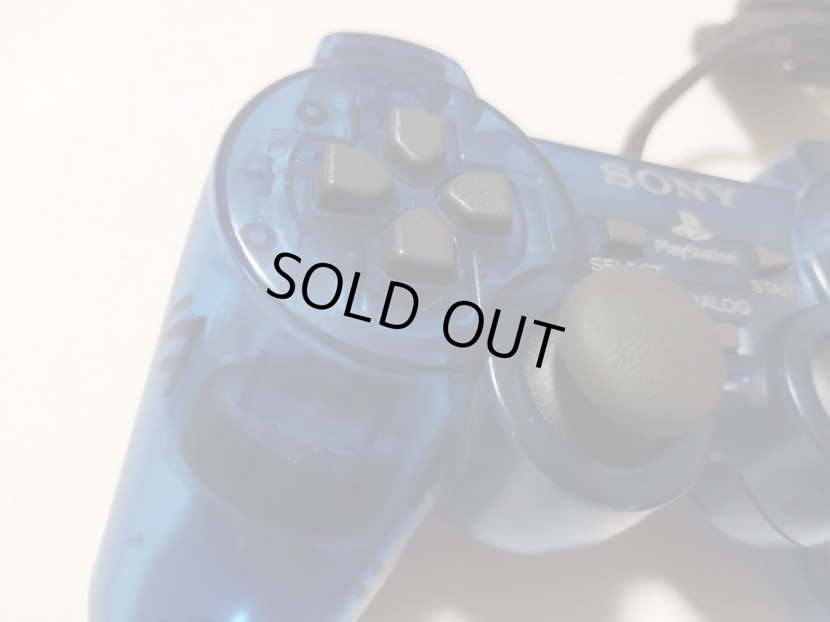 画像4: コントラーラー　クリアブルー　箱説有　PS2プレイステーション【管理6m8】 (4)