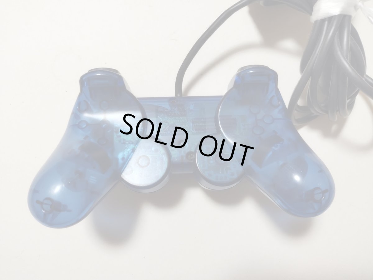 画像6: コントラーラー　クリアブルー　箱説有　PS2プレイステーション【管理6m8】 (6)