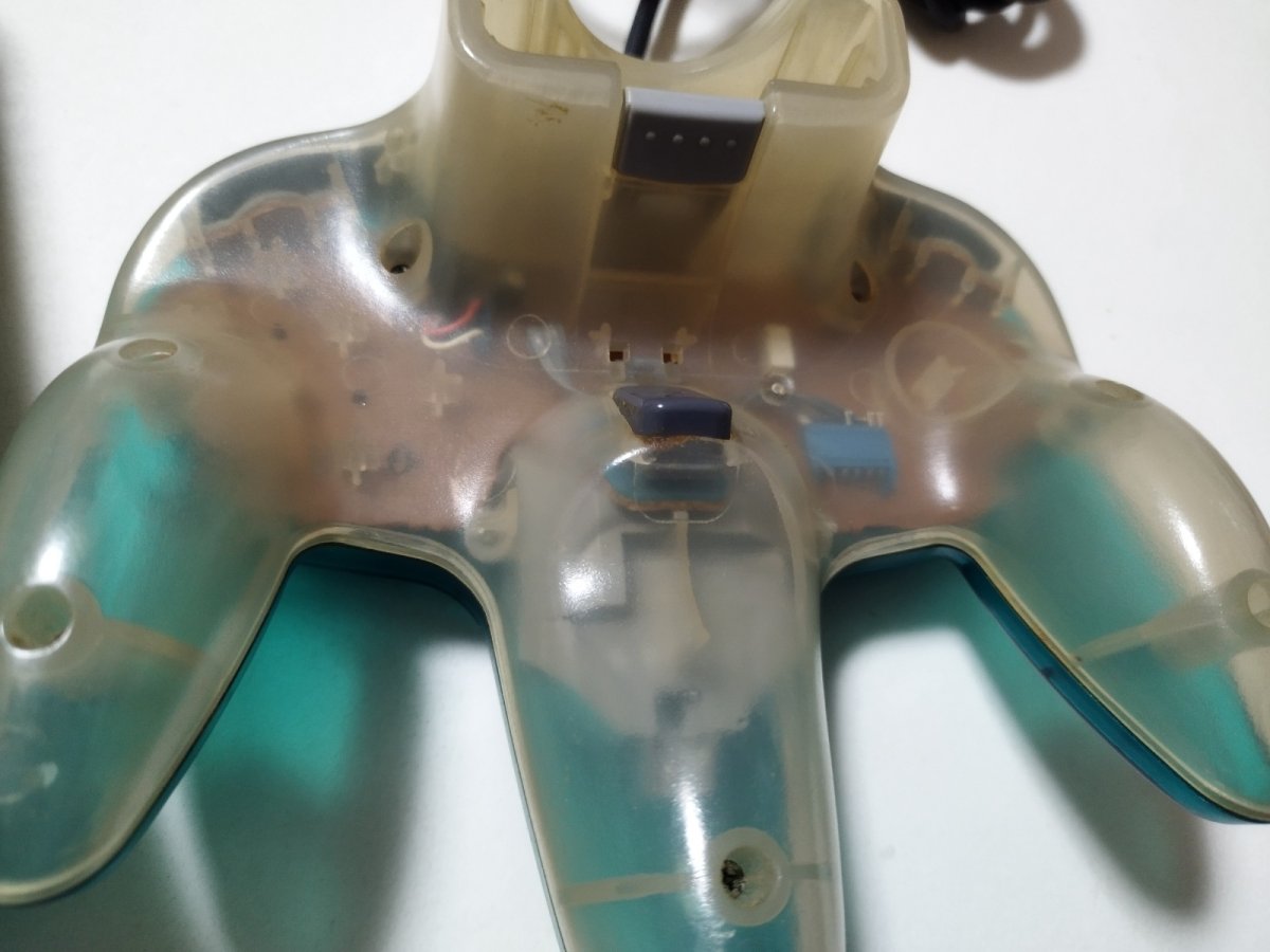 画像5: 64本体クリアブルー 箱説無 ニンテンドー64【管理2-4】 (5)