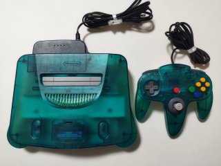 64本体クリアブルー 箱説無 ニンテンドー64【管理2-4】 - 遊戯屋