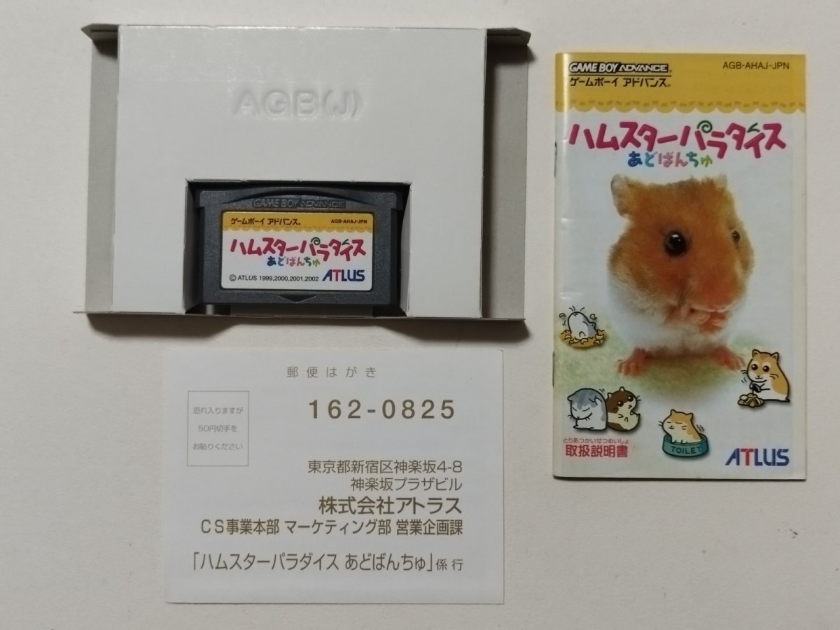画像6: ハムスターパラダイスあどばんちゅ　葉書箱説有　GBAアドバンス【管理9m6】 (6)