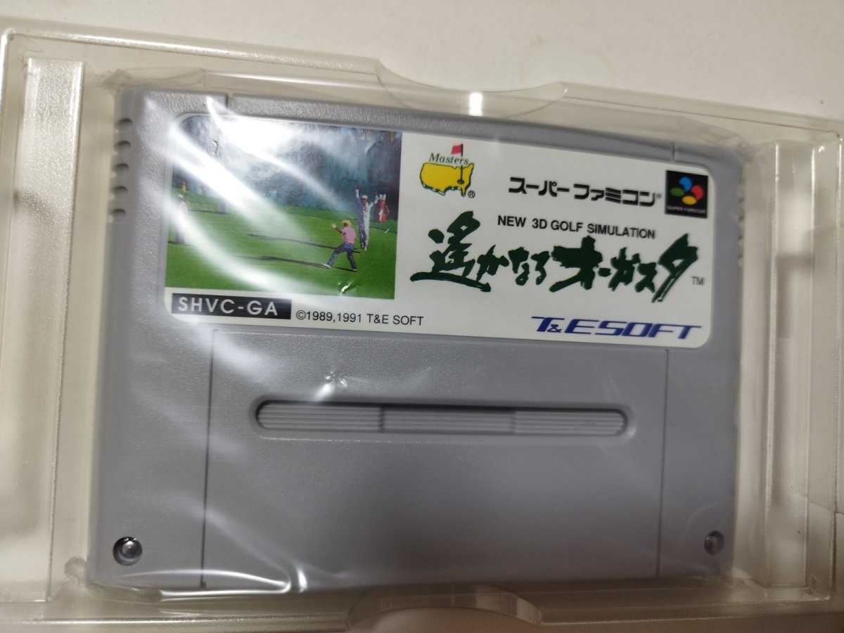 画像6: 遙かなるオーガスタ 葉書箱説有 SFCスーパーファミコン【4N7】 (6)