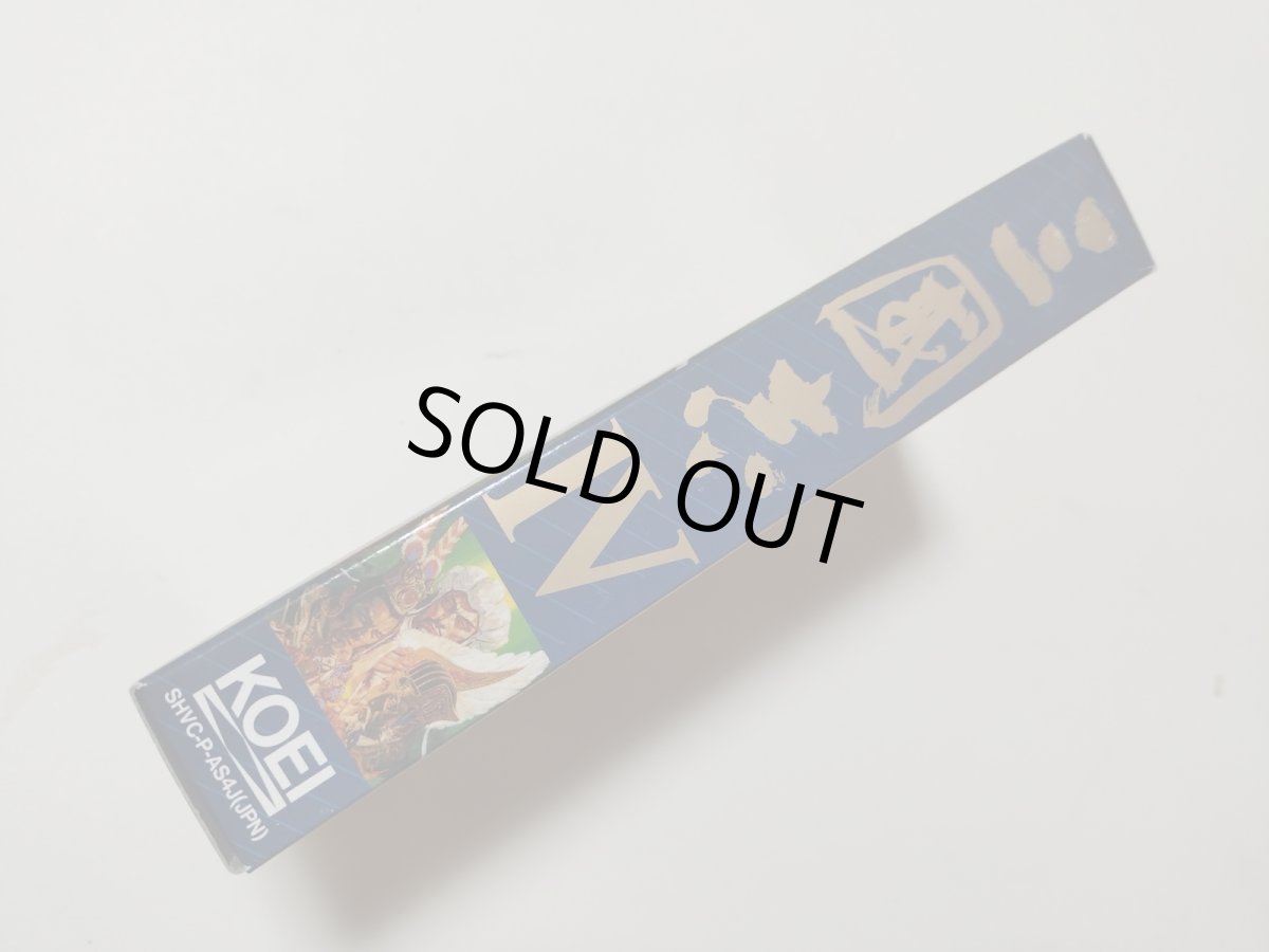 画像4: 三國志IV 葉書チラシマップ箱説有 SFCスーパーファミコン【管理4N7】 (4)