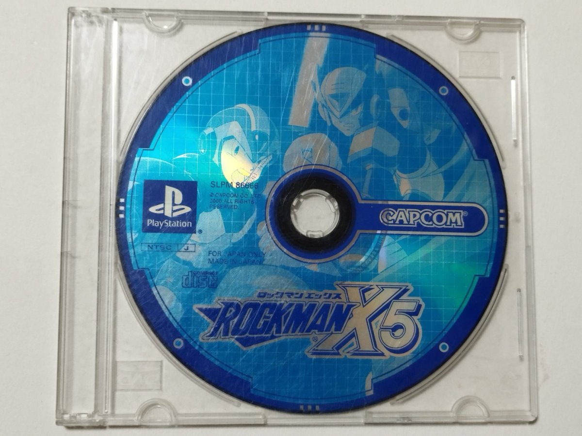 画像1: ロックマンX5　箱説無　PS1プレイステーション【管理4h5】 (1)