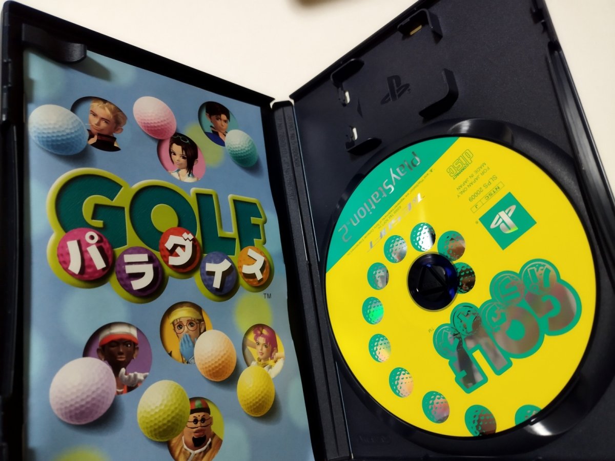 画像2: ゴルフパラダイス　葉書箱説有　PS2プレイステーション【管理4N8】 (2)
