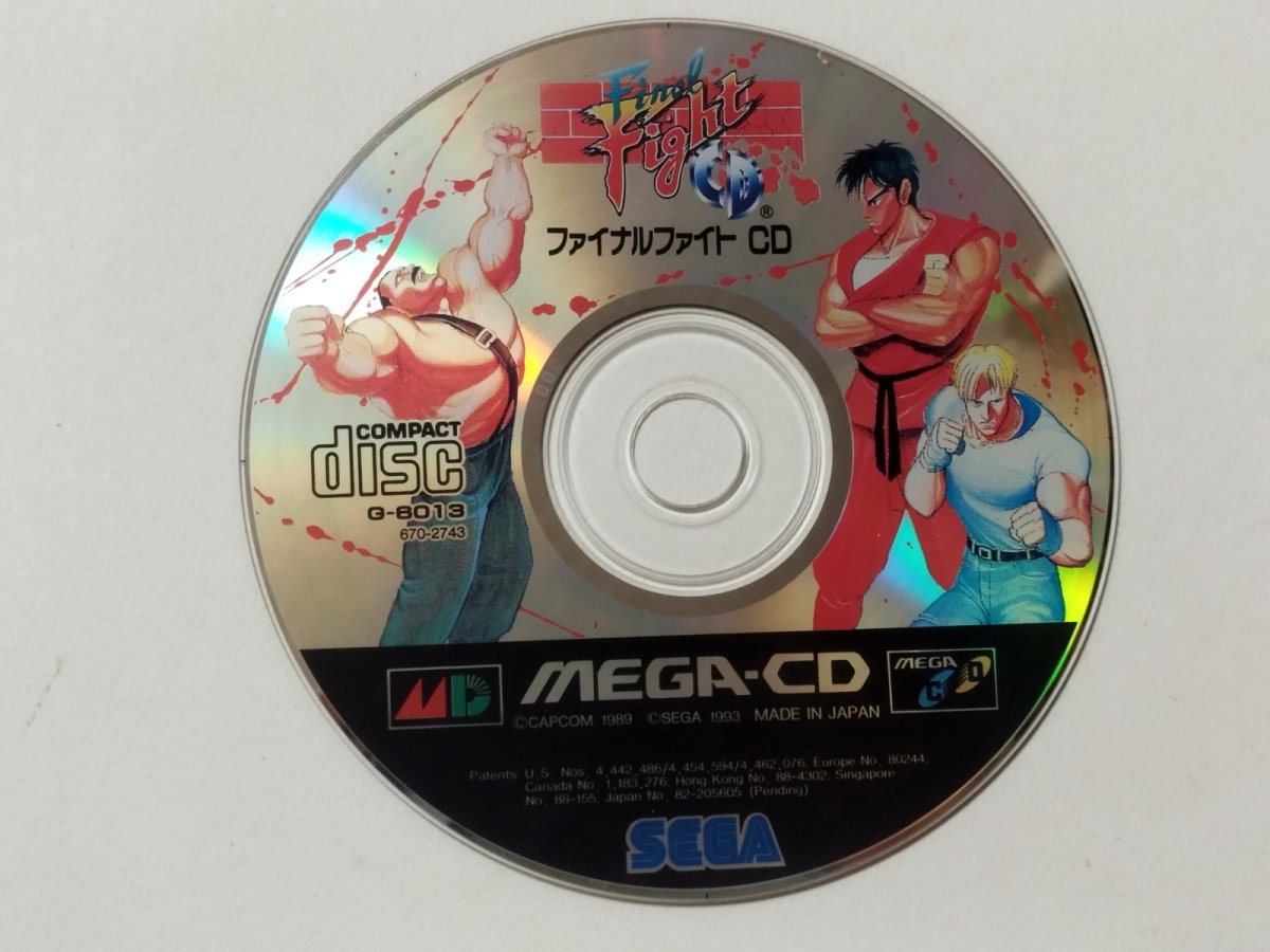 画像1: ファイナルファイトCD　箱説無　MCDメガCD【管理4m4】 (1)