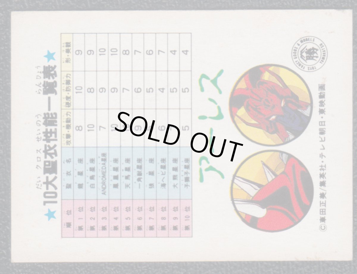 画像2: アーレス　カード　丸勝　聖闘士星矢 (2)