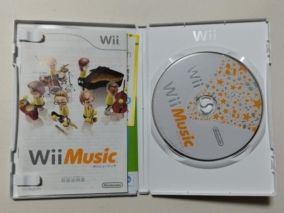 画像2: Wii Music ウィーミュージック 箱説有 wiiウィー【管理7m9】 (2)