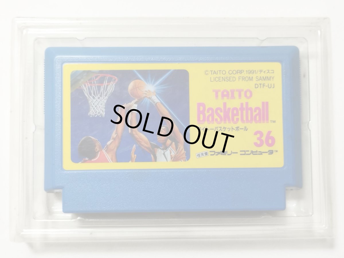 画像5: タイトーバスケットボール 箱有説無  FCファミコン【管理8h5】 (5)