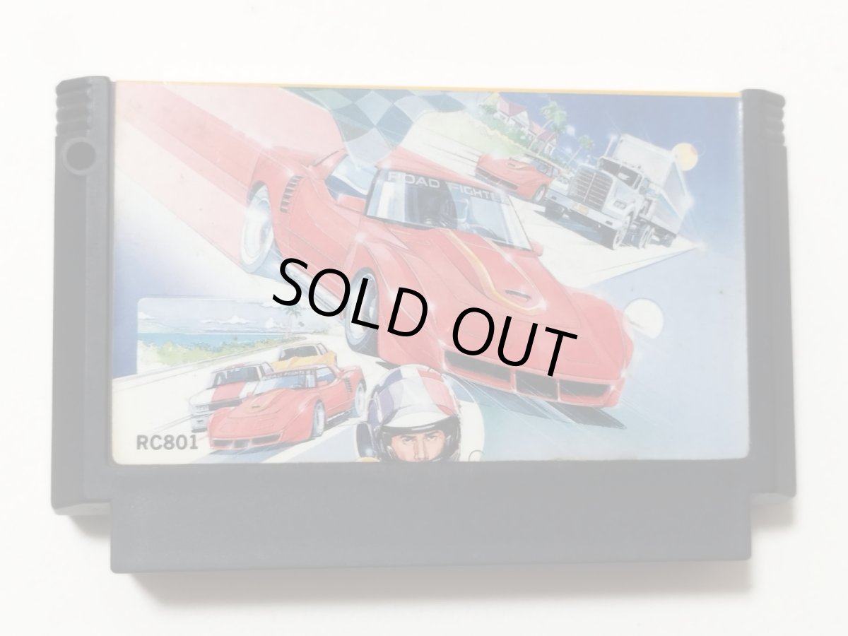 画像1: 【減額品】ロードファイター　箱説無　FCファミコン【管理8h3】 (1)