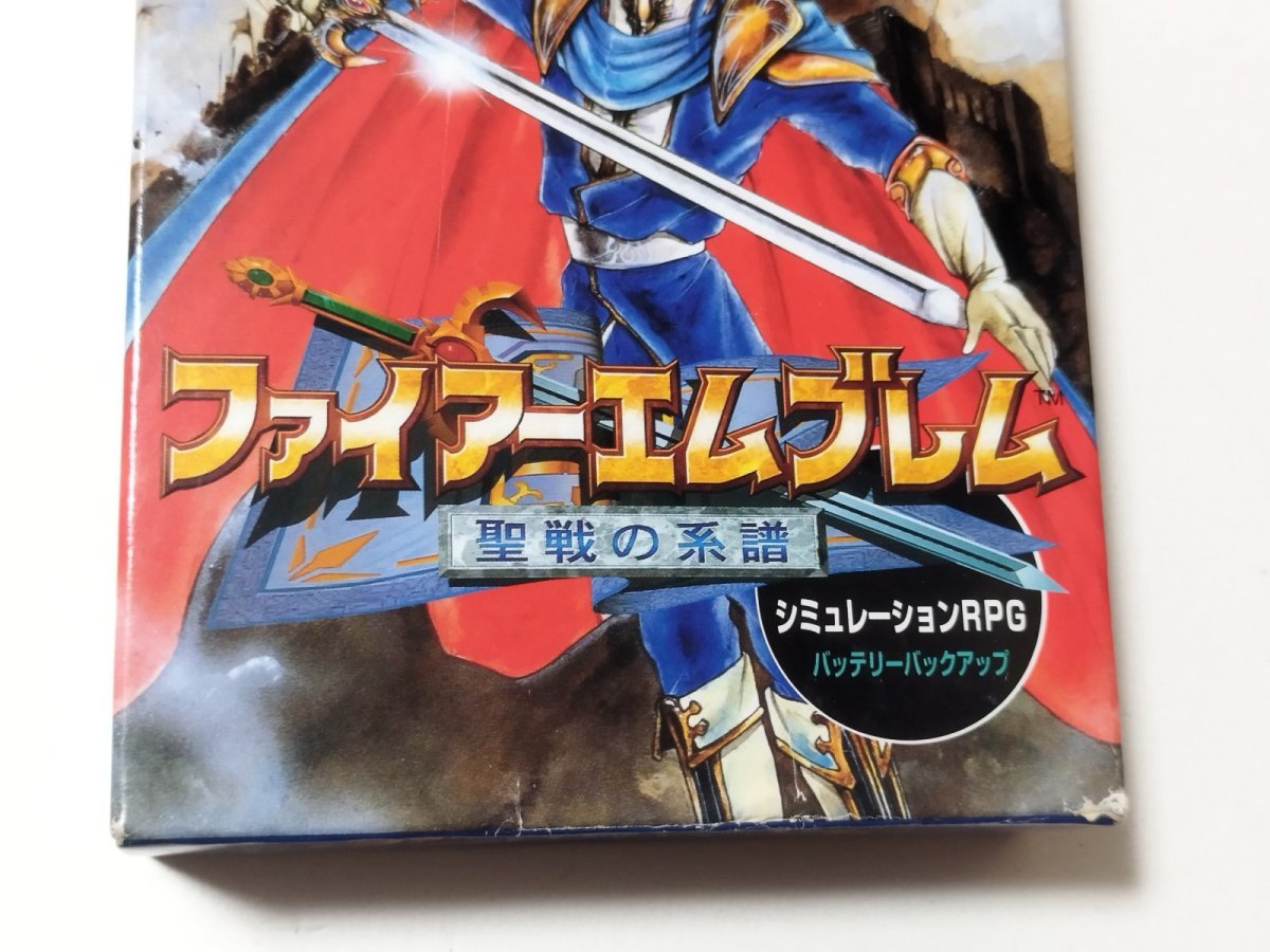 画像3: ファイアーエムブレム マップ操作表聖戦の系譜 箱説有 SFCスーパーファミコン【管理9h9】 (3)