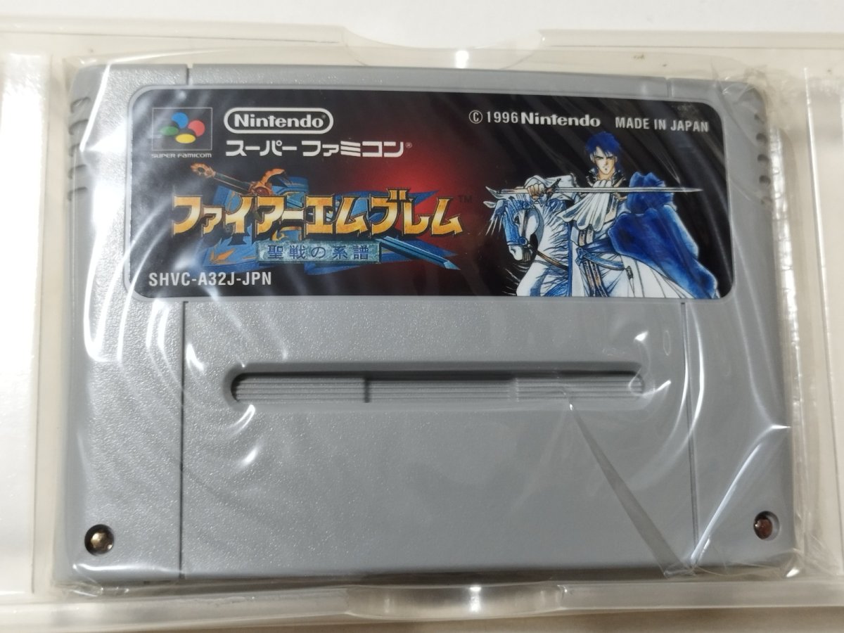 画像9: ファイアーエムブレム マップ操作表聖戦の系譜 箱説有 SFCスーパーファミコン【管理9h9】 (9)