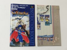 画像10: ファイアーエムブレム　マップ操作表聖戦の系譜　箱説有　SFCスーパーファミコン【管理9h9】 (10)