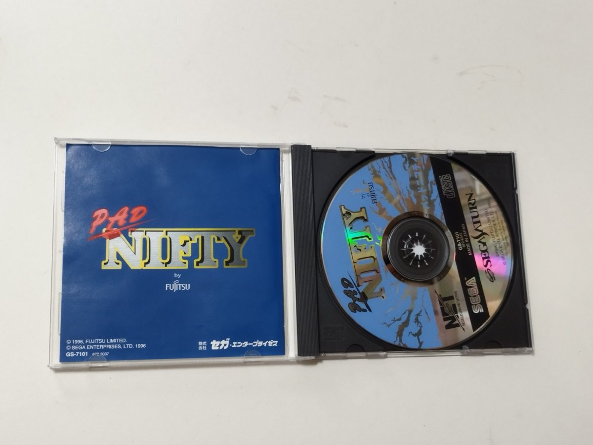 画像2: パッドニフティ 箱説有 SSセガサターン【管理8h3】 (2)