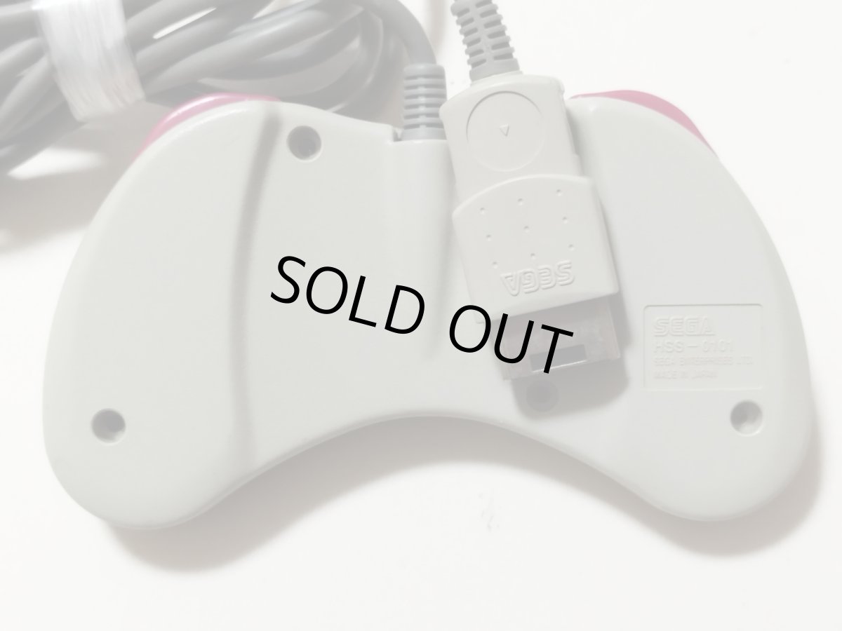 画像2: コントローラー　ホワイト　HSS-0101　箱説無　SSセガサターン【管理4h7】 (2)
