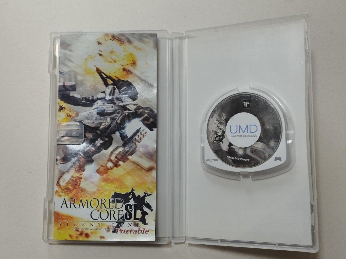 画像2: アーマード コア サイレントライン ポータブル 箱説有 PSPプレイステーションポータブル【管理6m7】 (2)