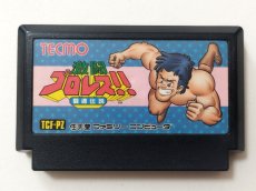 画像1: 【減額品】激闘プロレス!! 闘魂伝説　箱説無　FCファミコン【管理1-15】 (1)