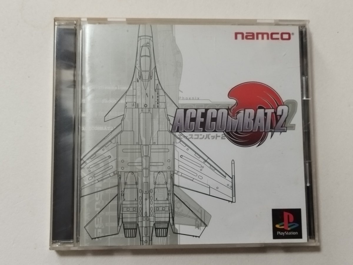 画像1: エースコンバット2　帯箱説有　PS1プレイステーション【管理4N3】 (1)