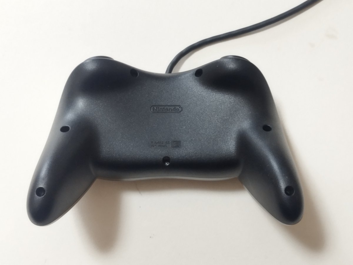 画像2: クラシックコントローラーPro 黒ブラック 箱説無 wiiウィー【管理4h7】  (2)