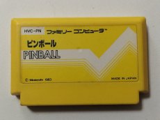 画像1: ピンボール　アスク・チェーン　ショップシール　箱説無　FCファミコン【管理7m3】 (1)