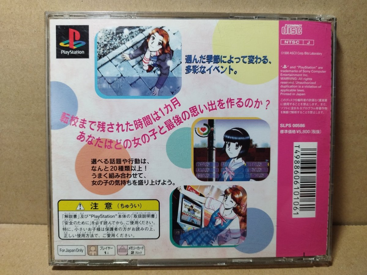 画像5: トゥルーラブストーリー 帯葉書箱説有 PS1プレイステーション【管理9N4】 (5)