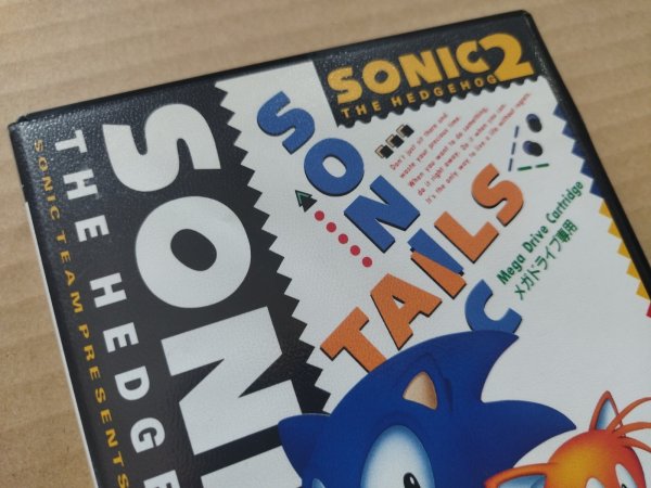美品評価価格】ソニック・ザ・ヘッジホッグ2 箱説有 MDメガドライブ