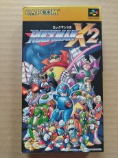 画像1: ロックマンX2　箱説有　SFCスーパーファミコン【6h10】 (1)