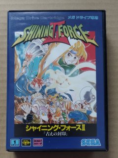 海外から輸入 シャイニングフォースII 古えの封印 箱説有 MDメガドライブ【8h1 ロールプレイング