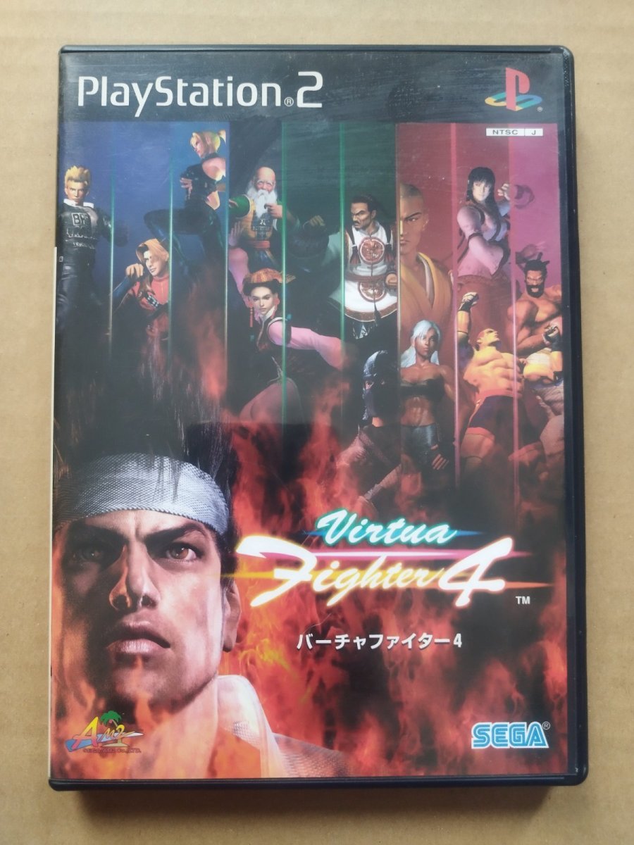 画像1: バーチャファイター4　箱説有　PS2プレイステーション【7h9】 (1)