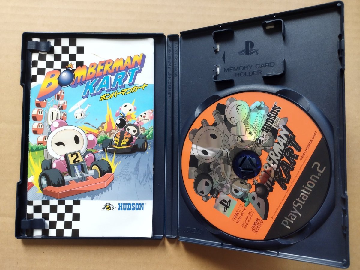 画像2: ボンバーマンカート 箱説有 PS2プレイステーション2【7h7】 (2)