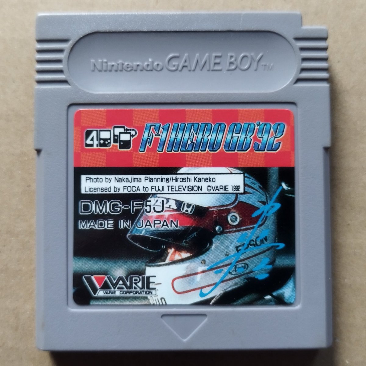 画像1: F-1 HERO GB'92　箱説無　GBゲームボーイ【1-6】 (1)